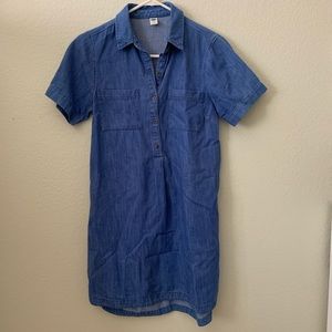 Denim Short sleeve dress